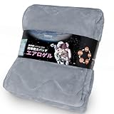 LuckinSleep【宇宙服の断熱素材・エアロゲル】敷きパッド シングル 6層構造 アルミシート入り 冬 吸湿発熱・蓄熱保温 極厚暖 しきぱっと 抗菌防臭防ダニ 接触温感あったか ロングパイルフランネル 敷パッド洗える 100x200cm グレー
