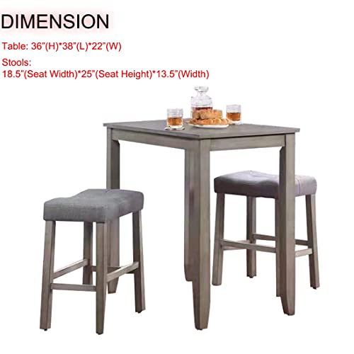 Nathaniel-Home-3-Piece-Table-Set-Counter-Height-Dining-Furniture-One-Bench-and-Two-Saddle-Stools-Gray