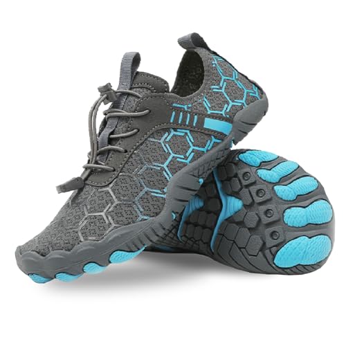 Image of Hike Barefoot Shoes for Women Men, Pro Barefoot Shoe with Wide Toe Box for Hiking, Walking, Swimming, Non-Slip Breathable Lightweight Water Shoes Unisex
