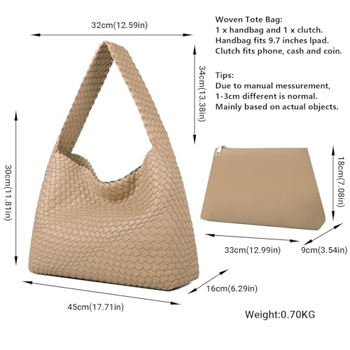 Sac à main tissé Queenoris : le cabas souple léger qui ne pèse plus - 3