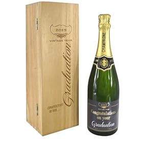 Buy a Personalized 75cl Champagne Bottle with Engraved Wooden Box – Perfect Graduation Gift for Him or Her Buy a Personalized 75cl Champagne Bottle with Engraved Wooden Box – Perfect Graduation Gift for Him or Her – English Pewter Company Sheffield, England