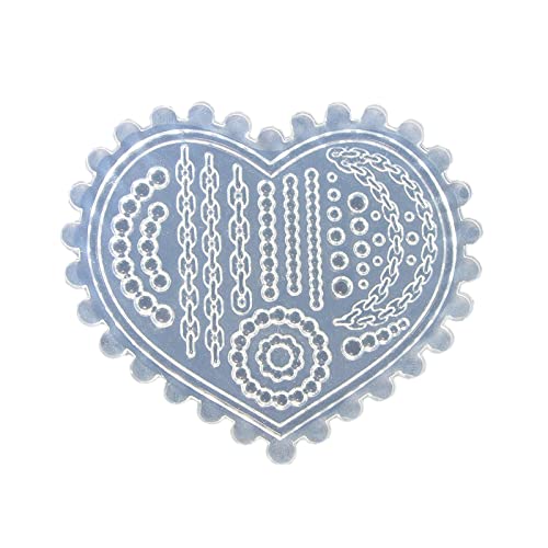 Molde de silicona para uñas con diseño de flor 3D miniatura 4