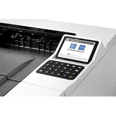 HP LaserJet Enterprise M406dn Monochrome Printer with Built-in Ethernet & 2-Sided Printing (3PZ15A)