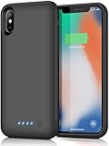 Tecnología avanzada de sincronización: puedes sincronizar los datos de tu iPhone con tu MacBook, PC o portátil, también puedes acceder al altavoz del teléfono, la llave de la cámara y más sin quitar la funda de la batería. Mientras carga la funda de la batería y el teléfono al mismo tiempo, cargará el teléfono primero hasta que esté completamente cargado, luego comenzará a cargar la funda de la batería.