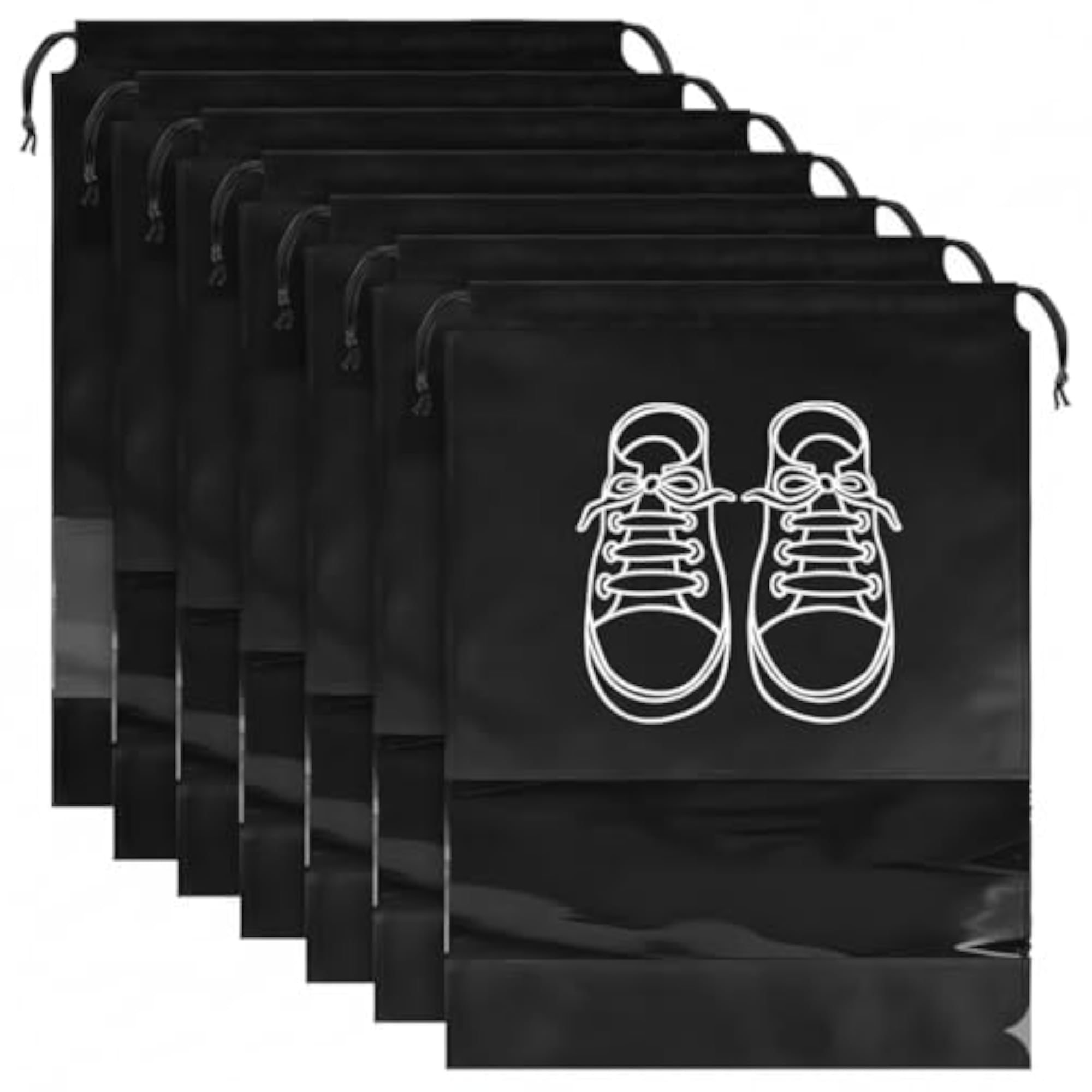 Travel Shoe Bag Non-Woven, Large Portable Waterproof (Pack of 6)