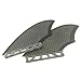 ボードフィン Keel fin 2フィン 2枚セット サーフィン スラスタ surfboard fins FUTURE&FCS&FCS2