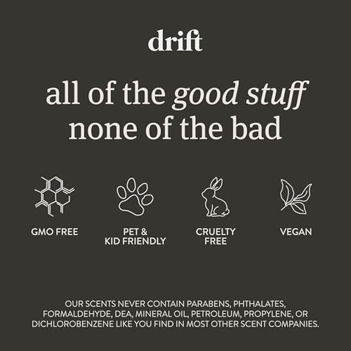 Image of Drift Car Air Freshener - The Original Wood Air Freshener - Car Odor Eliminator - Long Lasting Scent - Metal Clip - Essential Oils - Clean Ingredients - Variety 3 Pack Refill - NO CLIP INCLUDED