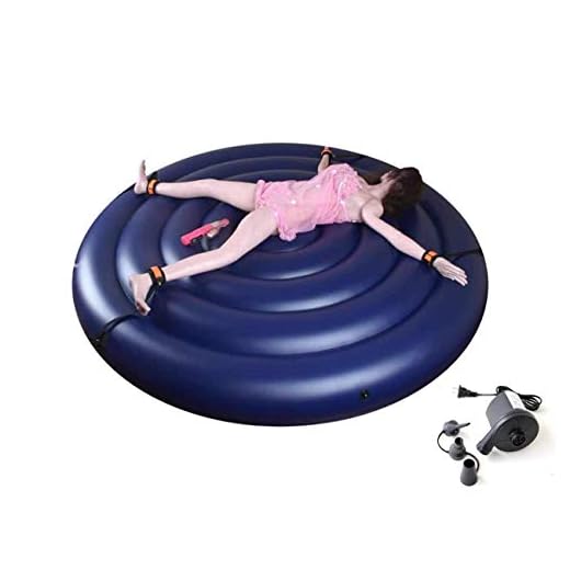 Uu Sofá inflable mágico Cama portátil Relajante Cojín redondo Muebles impermeables para hombres Mujeres Unisex con esposas y manguitos de la pierna Bomba de aire eléctrica