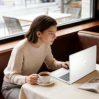 HP 15.6" Laptop – Complete Productivity Solution, Windows 11 with Microsoft Office, Intel 4 Core N100, 8GB RAM, 128GB UFS, 512GB SD Card, Copilot AI, Lightweight – Silver — image 7
