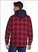 TACVASEN Mens Flannel Jacket with Hood Men'S Quilted Lined Flannel Shirt Jacket Warm Plaid Jackets Quilted Flannel Jackets Mens Flannel Hooded Jacket