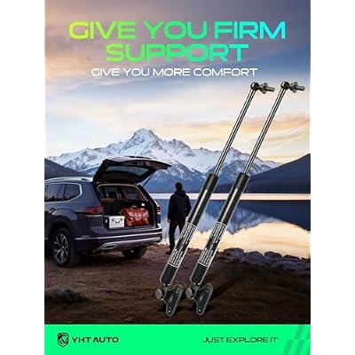 2 x Tailgate Trunk Lift Support Liftgate Shock Struts for Toyota Land Cruiser Lexus LX470 1998-2007