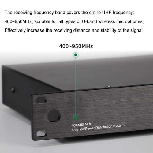 Amplificateur de microphone sans fil UHF pour éliminer les interférences audio - 4