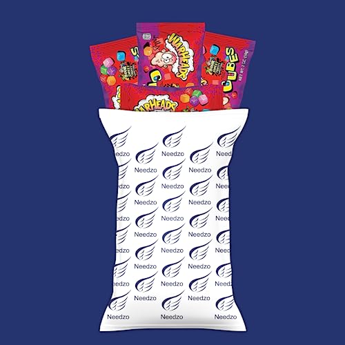 Warheads Cubes Extreme Sour Chewy Candy, Individual Packets For Party Favors And Trick Or Treaters, Assorted Flavor Candies, Pack Of 4, 2 Ounces Each #TOP6