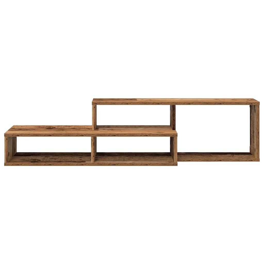 Mobile TV da parete, 120 x 25 x 28,5 cm, in legno opaco