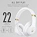 Beats Studio3 Wireless Noise Cancelling Over-Ear Headphones - Apple W1 Headphone Chip, Class 1 Bluetooth, 22 Hours of Listening Time, Built-in Microphone - White