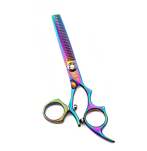 Dream Reach 5.5 Inch Professional Swivel Thumb Japan 440C Barber Hair Shears Thinning Scissors Salon Hairdressing Razor