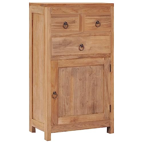 vidaXL Aparador Muebles de Cajones Mesa Almacenaje Buffet para Salón Sala Dormitorio Comedor Casa Hogar Oficina 50x30x90 cm...