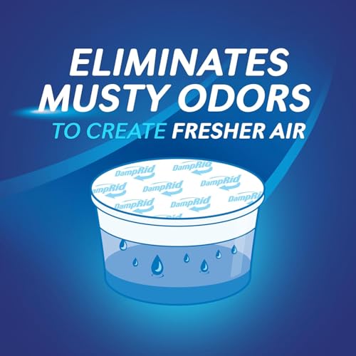 Damp Rid Bucket Charcoal Moisture Absorber, Humidity Absorber & Odor Eliminator for Home, Bathroom & Basement, 10.5 oz Disposable 3 Pack – Ilios Packaging by ILIOS - Used condition - Image 4