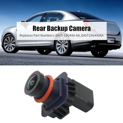 Image of Hoypeyfiy EA5T-19G490-AA Rear View Back Up Camera Replacement for Lincoln MKS 2013 2014 2015 2016 Replaces EA5T19G490AA EA5Z-19G490-B DA5Z-19G490-A