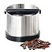 Produktbild Dulynva 700ml Abklopfbehälter für Siebträger Edelstahl Kaffeesatz Abschlagbehälter Espresso Coffee Knock Box mit Abnehmbarer Klopfstange und Rutschfeste Gummibasis, für Sage Ninja Zubehör, Silber