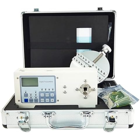 YFYIQI Cap Torque Tester Bottle Lid Torque Tester Measurement Range 0.5 to 18.0 1bf.in 0.5 to 20.0kgf.cm 0.04 to 2.00N.m Accuracy ±0.5% Fs Cover