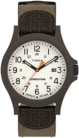 Timex Expedition Acadia Men's 40mm Leather Strap Watch TW4B23700