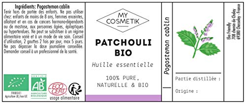 Etherische olie van Patchouli BIO - MyCosmetik - 5 ml - Image 3