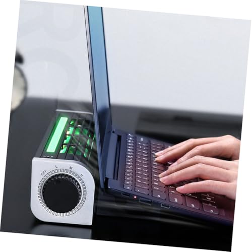 Base enfriadora USB para laptop POPETPOP negra miniatura 4
