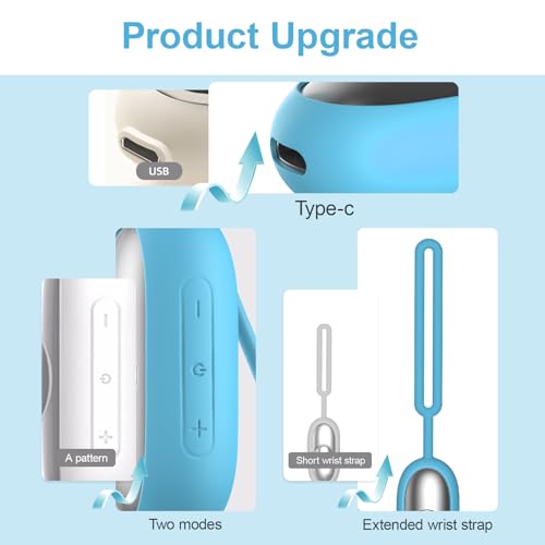 Sleep Aid Device, Micro-Current Sleep Instrument Anxiety Device, Portable Rechargeable Sleep Aid for Anxiety and Insomnia (Blue) - Image 5