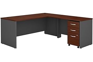 Bush Business Furniture Series C 72W L Shaped Desk with 48W Return...