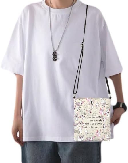 CMNIM Pinky Cartoon Crossbody Bag Cartoon TV Show Gifts for Animation Lover Rat Brain Fans Cartoon Characters Crossbody Purse - Image 2