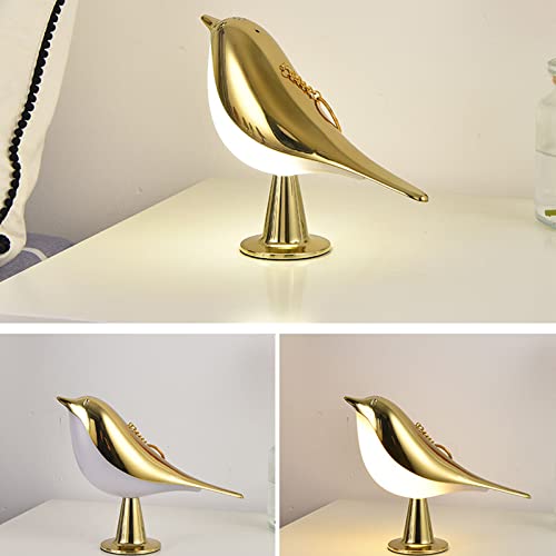 Bedside Touch Control Table Lamp, Cute Bird Led Desk Lamp, Creative Bedside Lamp Aroma Lamps With Usb Port, 3 Way Dimmable 21 X 6 X 15 Cm #TOP2