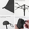 BAODINI Travel Essentials Mini Umbrella for Purse With Case Small Compact UV Sun Protection Lightweight Tiny Pocket Manual Open Close Umbrella for Women Kids and Men Fits Purse Backpack #5