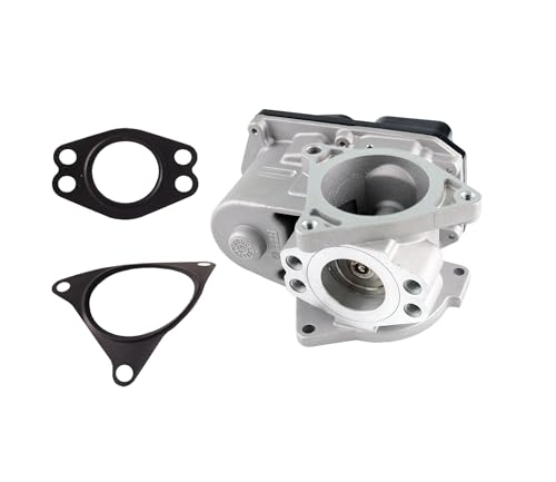 Globalautoparts Vanne EGR avec noir joint, pour Altea, pour Golf, A3 A4 A5 Q5 A6 TT, 03G131501, 03L131501D, 03G131501G, 03G131501P, 03L131501K, 03L131501E