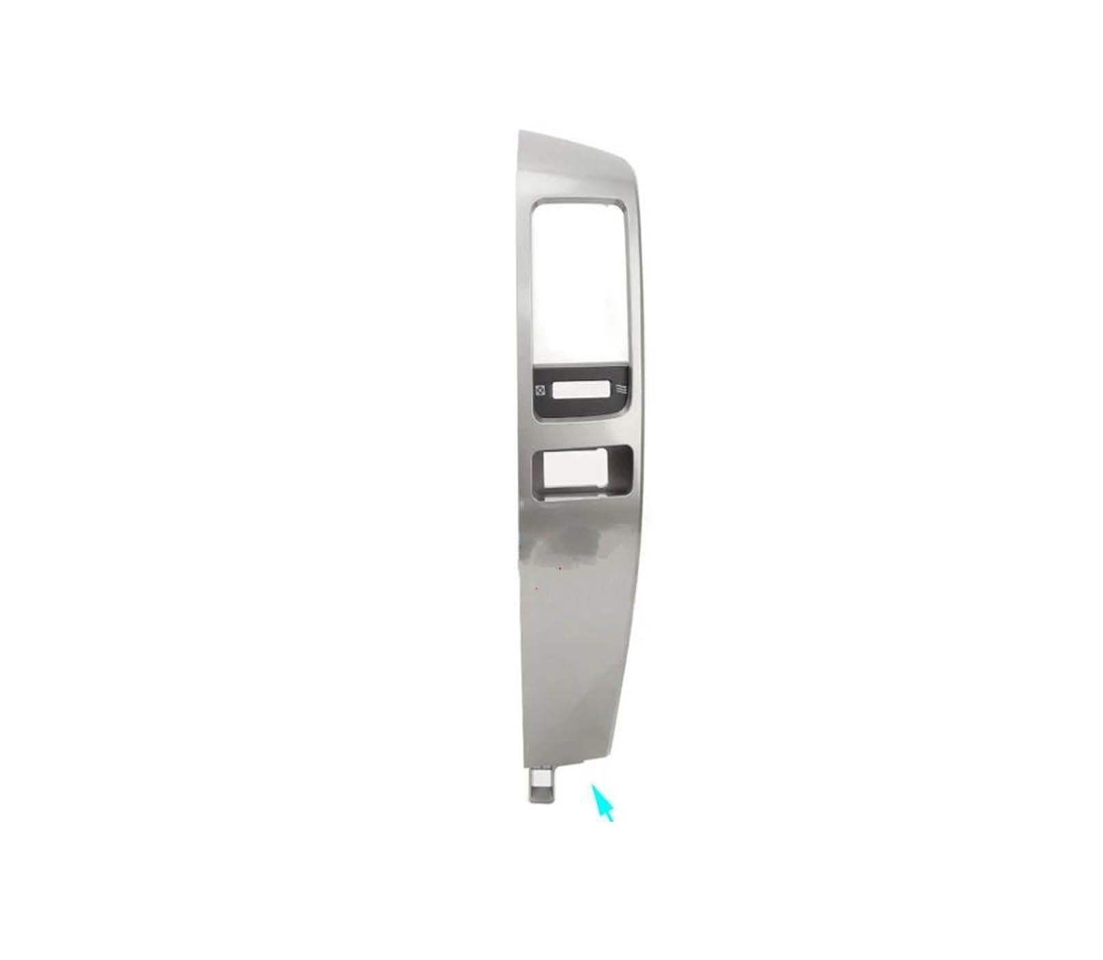 Marco de aire acondicionado para Toyota Land Cruiser Prado LC120 2003-2009 plateado volante derecha 3
