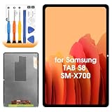 Schermo LCD per Samsung Tab S8 LCD Display per Samsung Galaxy Tab S8 SM-X700 11 Pollici Schermo Sostituzione Digitalizer Touchscreen Assembly Completo con Strumenti, Nero