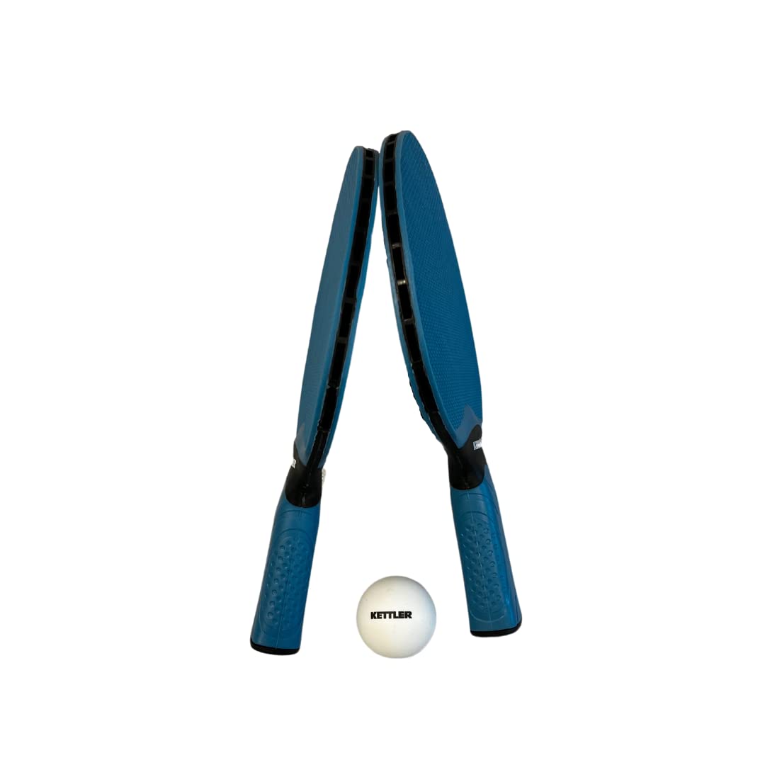 KETTLER Outdoor Tischtennisschläger Set I 2 wetterfeste Schläger I Inklusive 6 Bälle