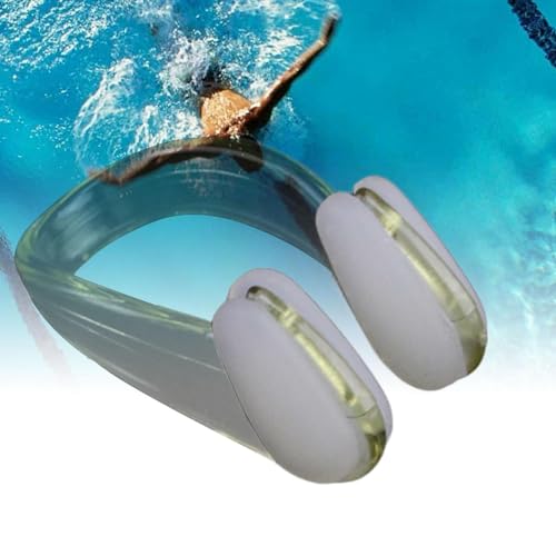 RNXRZANK 3X Nose Clip for Swimming, Nose Protector for Water Activities with Storage Box