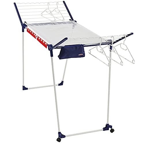 Leifheit Pegasus 200 Trockengestell für Gullwing weiß und blau - Image 3