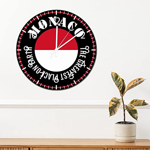 Horloge silencieuse sans tic-tac résolvant les bruits de bureau Monaco - 4