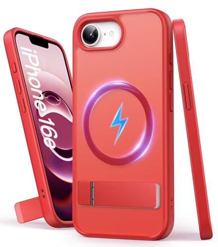 Vihibii iPhone 16e P[X X^ht MagSafeΉ ωϐ ϏՌ }OlbgP[X CX[dΉ ČRMILKi ^ Cz ACtHiphone16e X}zP[X (bhj