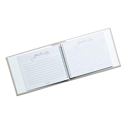 Image of Hortense B. Hewitt Wedding Anniversary Guest Book, 50th Anniversary Swirl Dots, 7.5 inch x 5.75 inch (20613)
