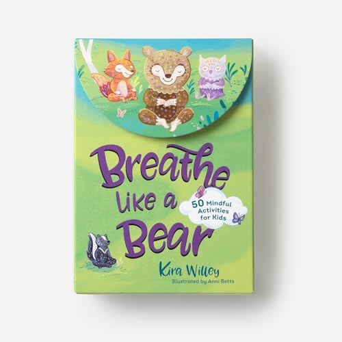 Breathe Like a Bear Mindfulness Cards: 50 Mindful Activities for Kids (Big Cards for Little Hands) - Image 3