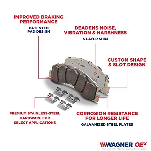 Wagner Frein Oex929 plaquettes de frein pour disques auto - 5
