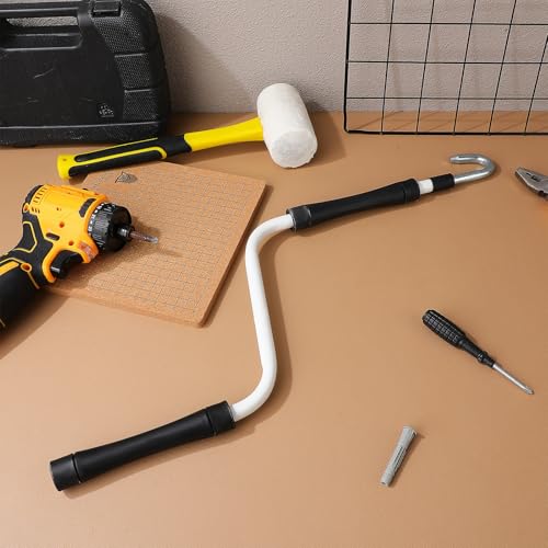 Manivela para toldo retráctil con palanca corta de metal resistente y agarre de goma cómodo 6