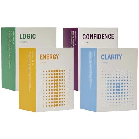 Thesis The Starter Kit - Nootropic Brain Support Supplements with Clarity, Logic, Confidence & Energy - One-Month Supply to Promote Mental Focus, Natural Energy & Memory (24 Nootropic Pouches) Cover