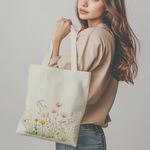 Image of Aesthetic Tote Bag for Women | Medium Size with Inner Pocket | Stylish & Practical