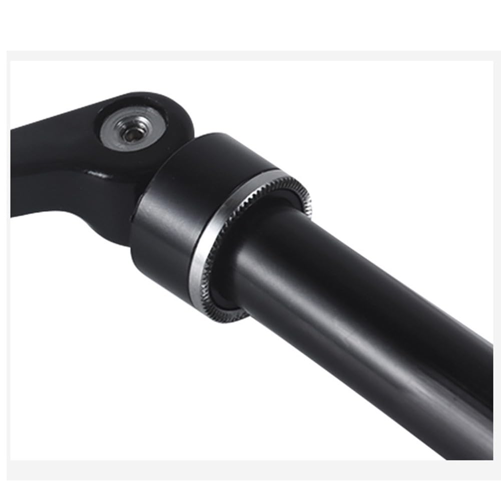 Lapiglo Aluminum Alloy for Bike Thru Axle 15mm x 145mm 155mm for RockShox Maxle Compatible, for CNC Front Fork Quick Release Rod Mountain for Bicycle, Black