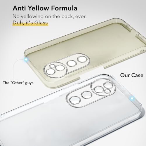 Image of Jkobi Lifetime Anti-Yellow Clear Back Cover Case for Vivo T3 Ultra (Sleek Hard Crystal | Shockproof and Camera Protection)