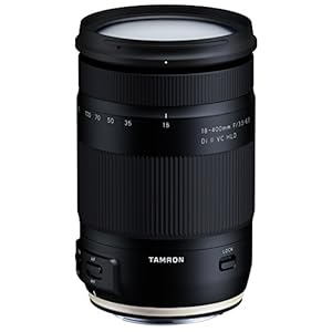 Tamron Ultra-Tele-Megazoom 18-400mm F/3.5-6.3 Di II VC HLD Lens voor Canon zwart